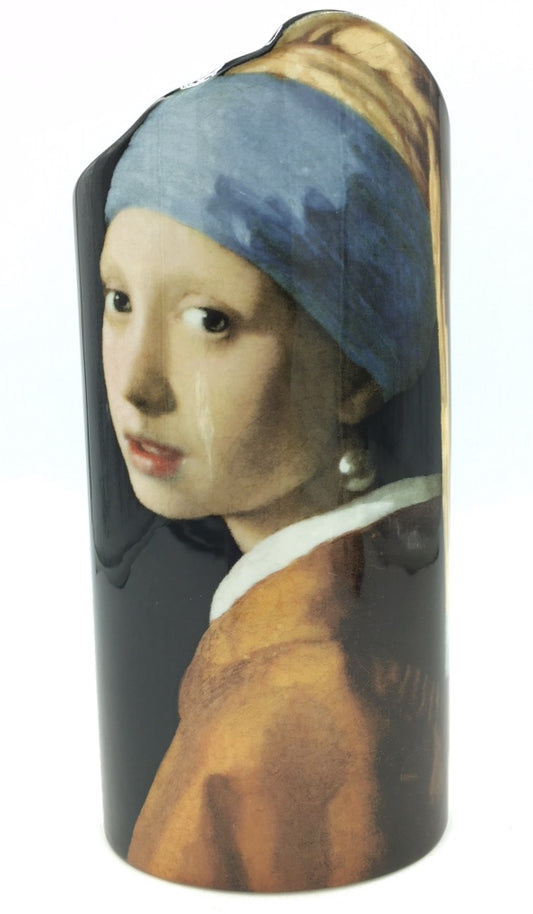 Vermeer Girl with Pearl Earring Ceramic Vase