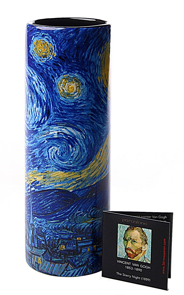 Van Gogh Starry Night Ceramic Vase