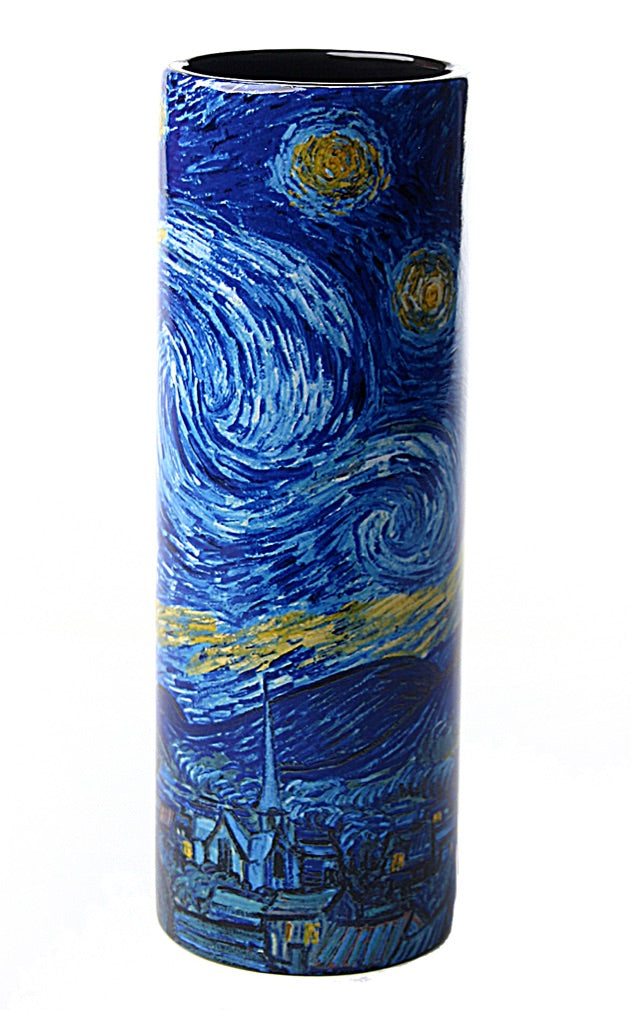 Van Gogh Starry Night Ceramic Vase