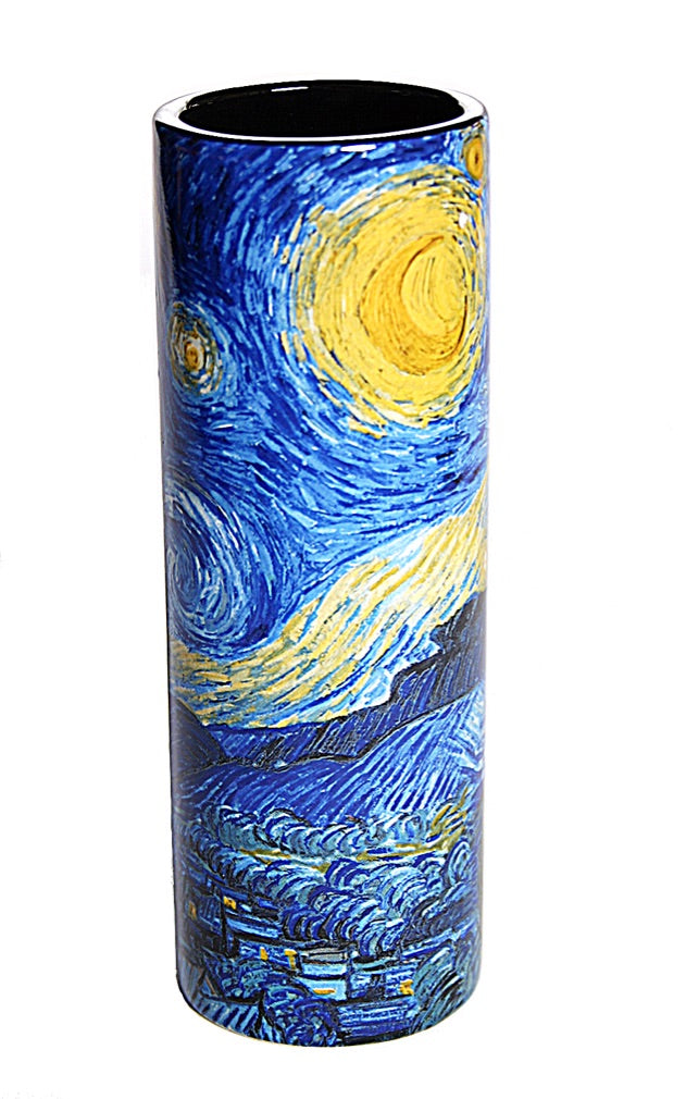 Van Gogh Starry Night Ceramic Vase