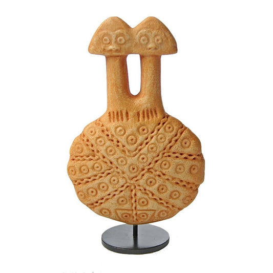 Anatolian Turkey Two Headed Abstract Idol Statue