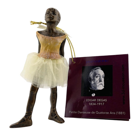 Degas Little Dancer Christmas Holiday Ornament Tree